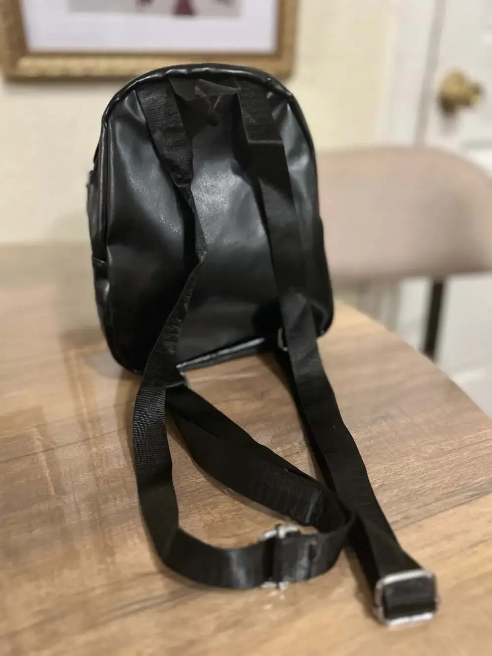 Tapp Collections Scream Ghost Face PU Mini Backpack Goth Bag